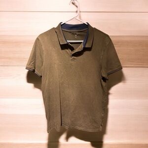 Men's Kiabi Brown Slim Fit Polo Shirt